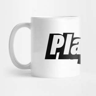 Playful typography design Mug